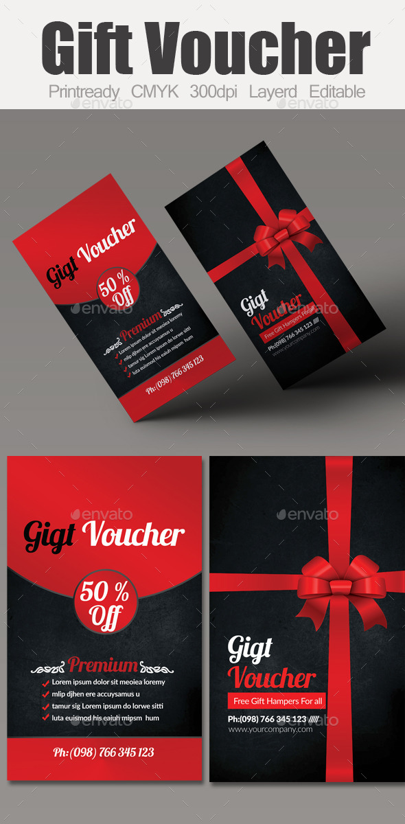 GraphicRiver Multi Use Business Gift Voucher 10032849 GraphicRiver Multi Use Business Gift Voucher 10032849