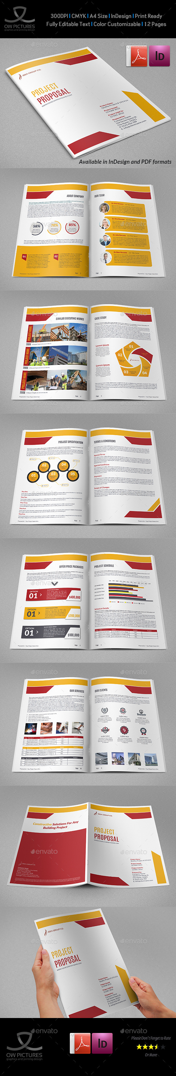 Construction Company Proposal Template Vol.4 (Proposals & Invoices)