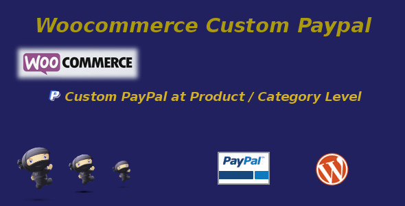 woocommerce custom paypal 