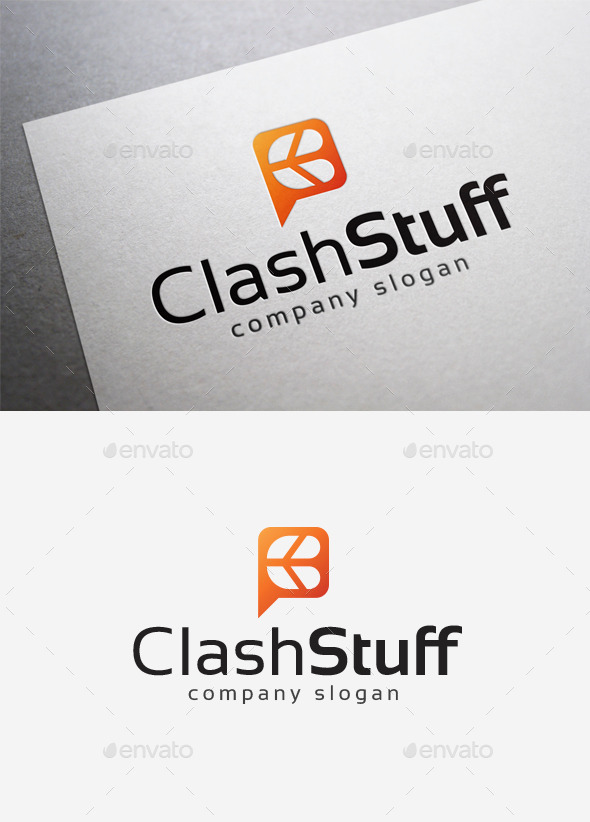GraphicRiver Clash Stuff Logo 10034796 GraphicRiver Clash Stuff Logo 10034796