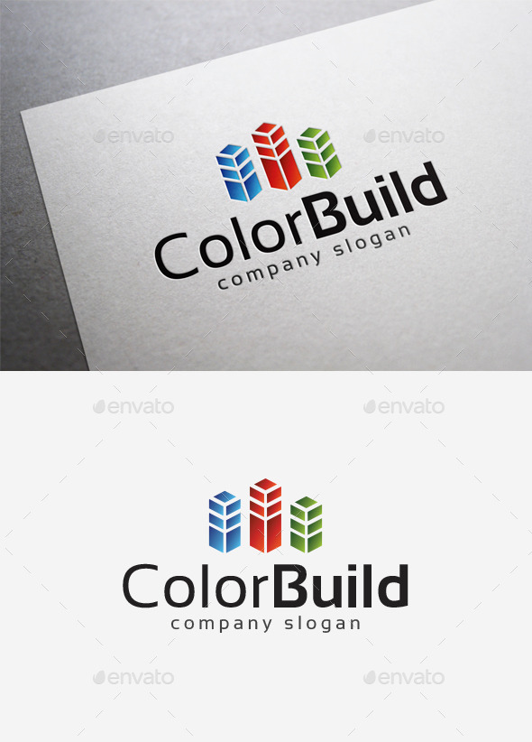 Color Build Logo Color Build Logo