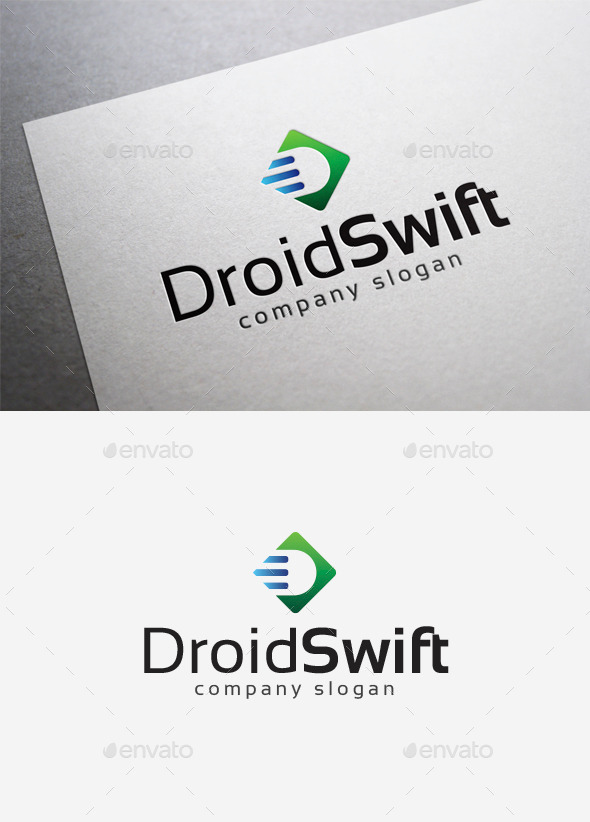 GraphicRiver Droid Swift Logo 10034851 GraphicRiver Droid Swift Logo 10034851