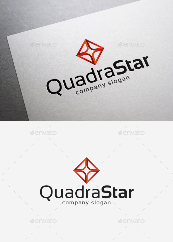 GraphicRiver Quadra Star Logo 10035105 GraphicRiver Quadra Star Logo 10035105