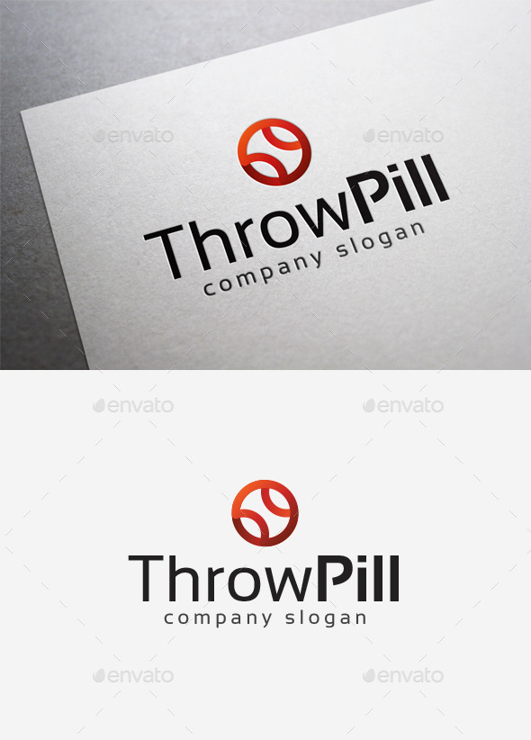 GraphicRiver Throw Pill Logo 10035212 GraphicRiver Throw Pill Logo 10035212