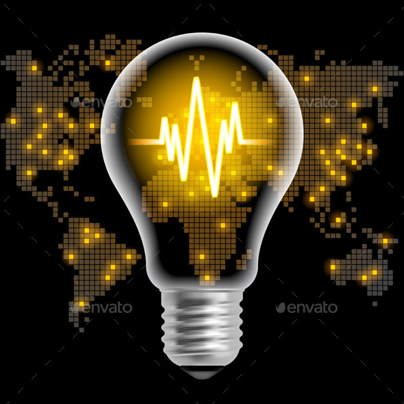 GraphicRiver Light Bulb 10035669 GraphicRiver Light Bulb 10035669