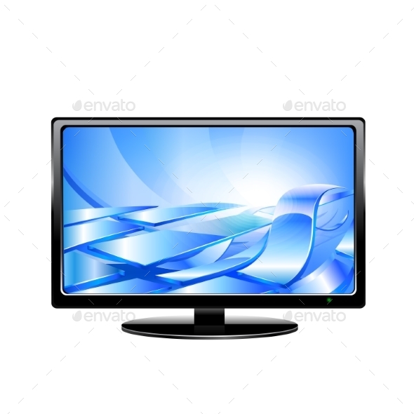 GraphicRiver Plasma LCD TV 10035687 GraphicRiver Plasma LCD TV 10035687