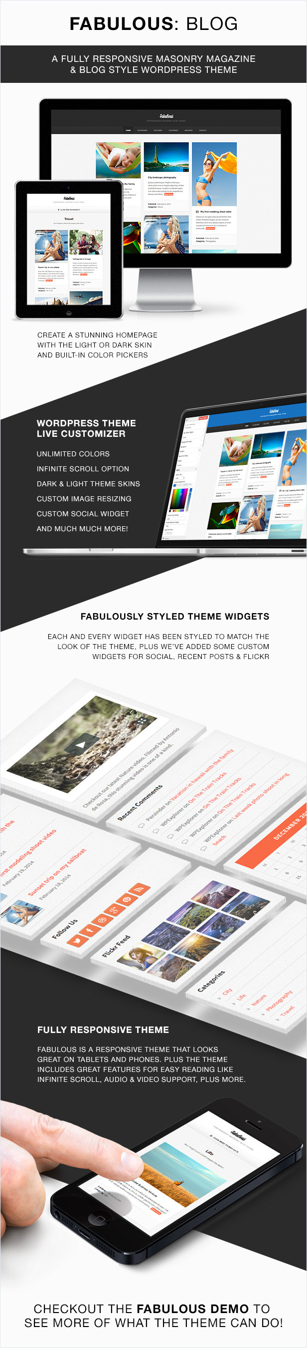 Fabulous WordPress Theme Features