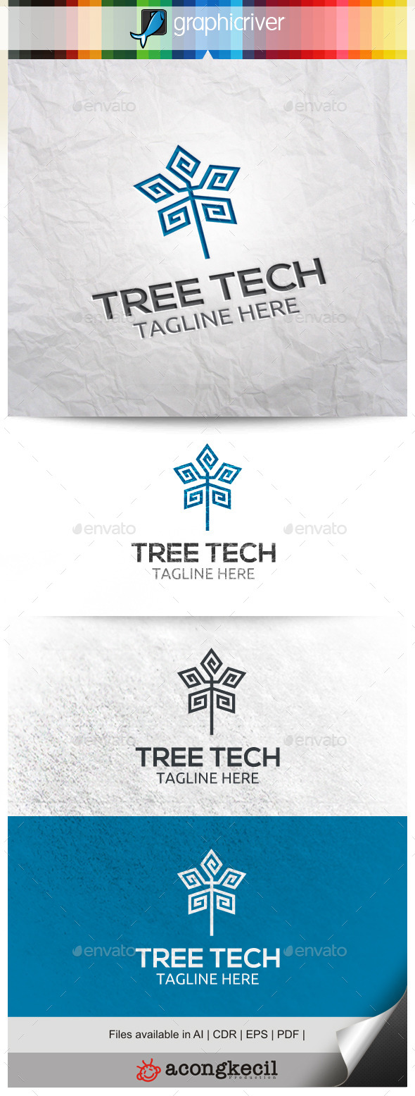 GraphicRiver Tree Tech 10039446 GraphicRiver Tree Tech 10039446