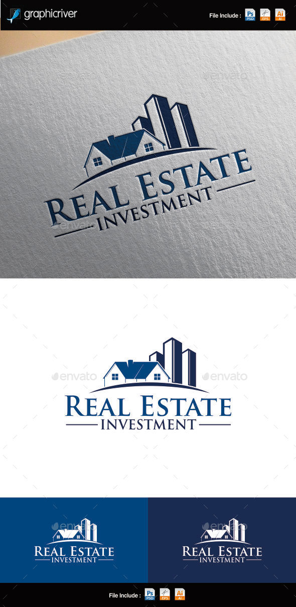 GraphicRiver Real Estate Investment Logo Template 10040079 GraphicRiver Real Estate Investment Logo Template 10040079