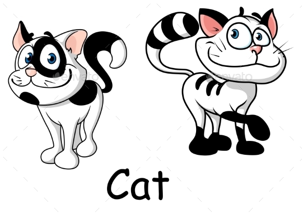 GraphicRiver Cartoon Cats 10040332 GraphicRiver Cartoon Cats 10040332
