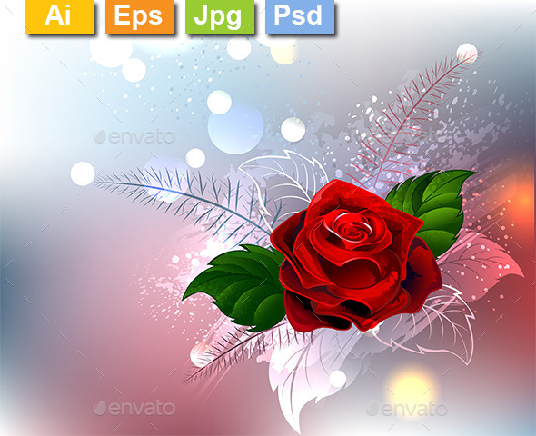 GraphicRiver Red Rose 10042123 GraphicRiver Red Rose 10042123