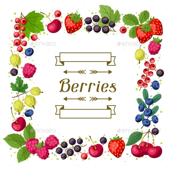 GraphicRiver Berries Background 10042145 GraphicRiver Berries Background 10042145