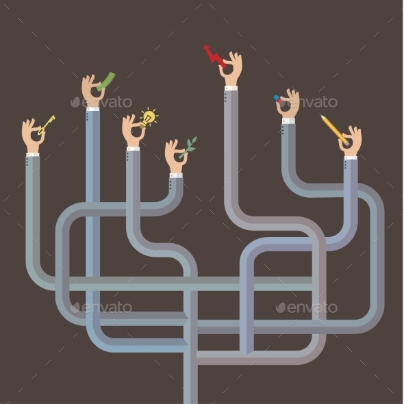 GraphicRiver Many Armed Tree 10042389 GraphicRiver Many Armed Tree 10042389