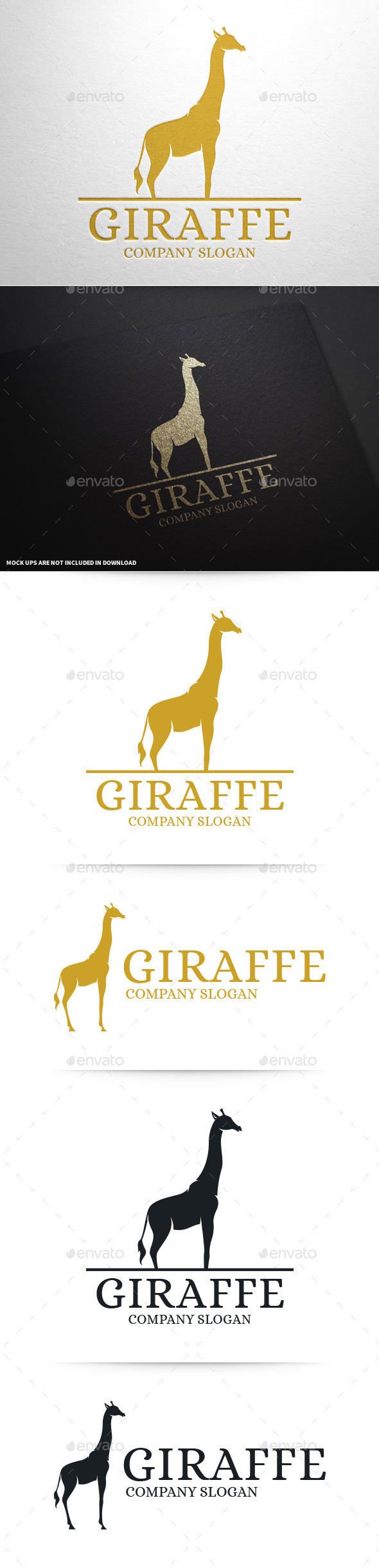 GraphicRiver Giraffe Logo Template 10046047 GraphicRiver Giraffe Logo Template 10046047