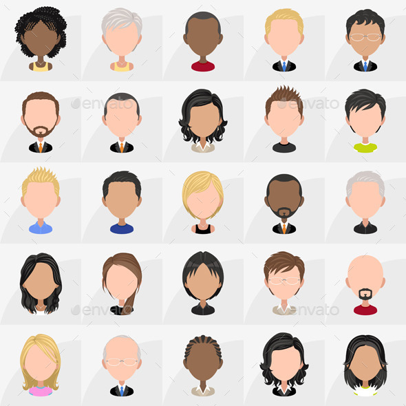 GraphicRiver Icons of People 10046826 GraphicRiver Icons of People 10046826