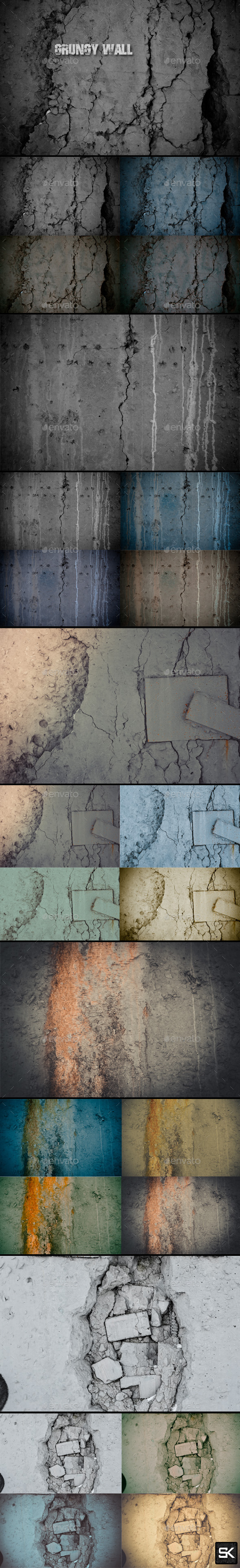 GraphicRiver Grungy Wall 10046991 GraphicRiver Grungy Wall 10046991