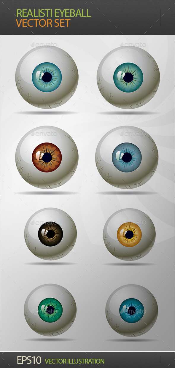GraphicRiver Different Color Eye Balls 10047619 GraphicRiver Different Color Eye Balls 10047619