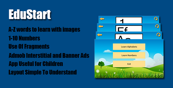 edustart android app with admob 