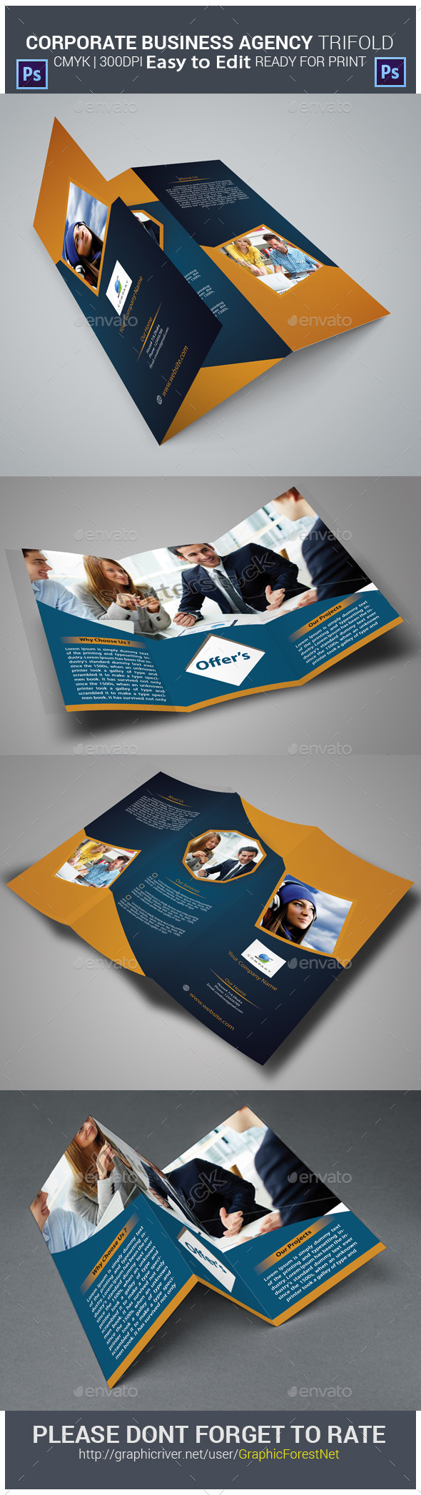 GraphicRiver Corporate Business Agency Tri-fold Brochure 10049391 GraphicRiver Corporate Business Agency Tri-fold Brochure 10049391