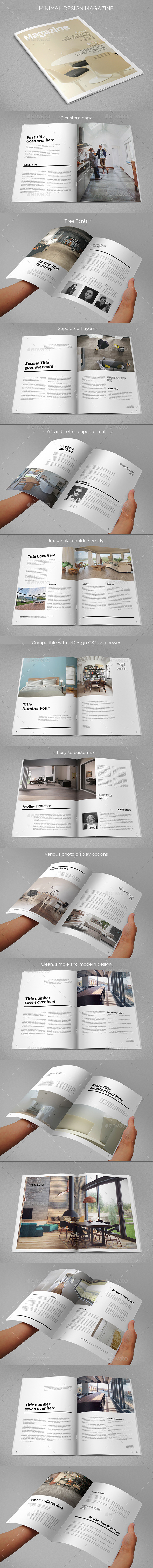 GraphicRiver Minimal Design Magazine 10049560 GraphicRiver Minimal Design Magazine 10049560