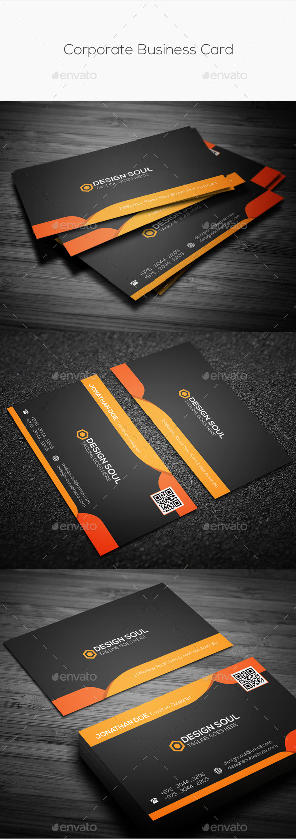GraphicRiver Corporate Business Card 10049962 GraphicRiver Corporate Business Card 10049962
