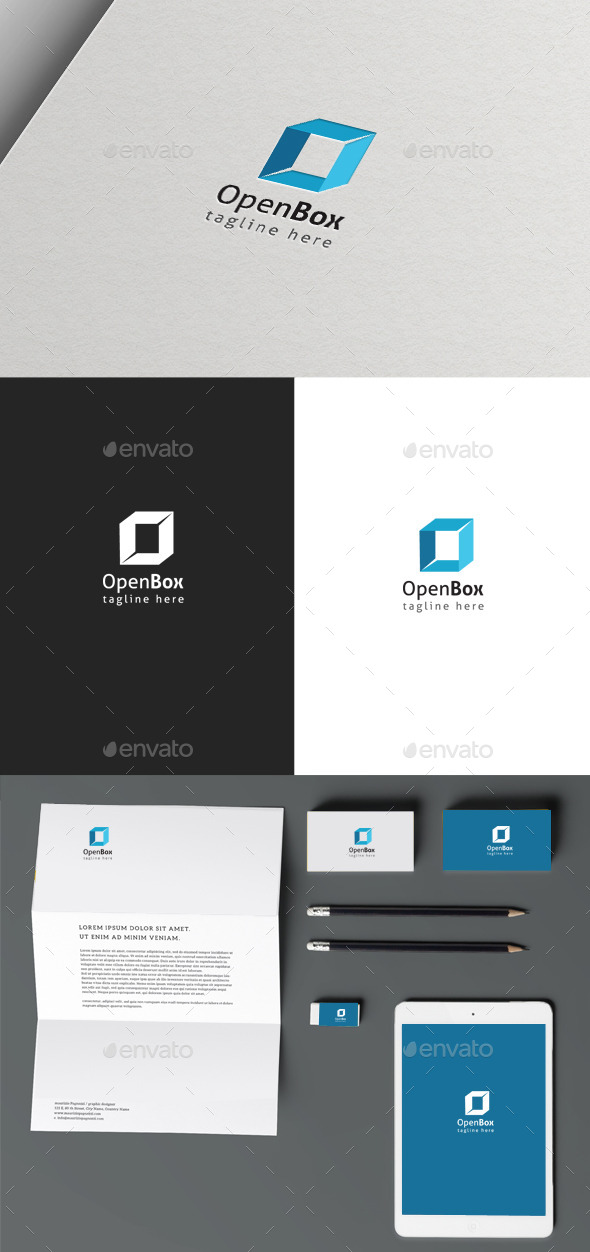GraphicRiver Open Box 10050377 GraphicRiver Open Box 10050377