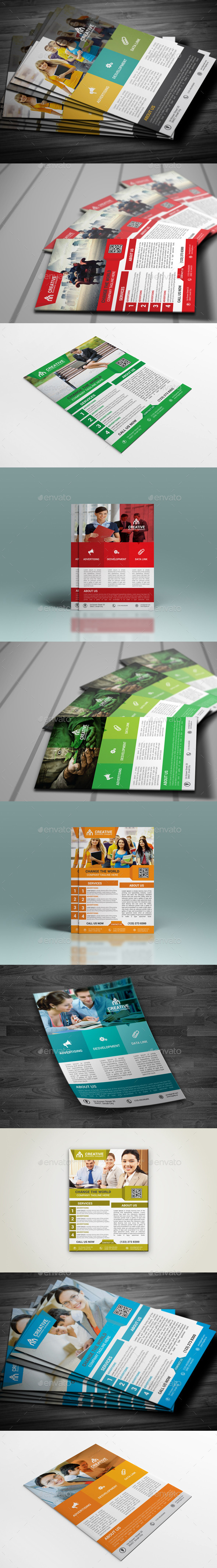 GraphicRiver Flyer Bundle 10052372 GraphicRiver Flyer Bundle 10052372