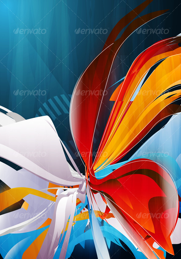 Abstract vector graphic bright background Abstract vector graphic bright background