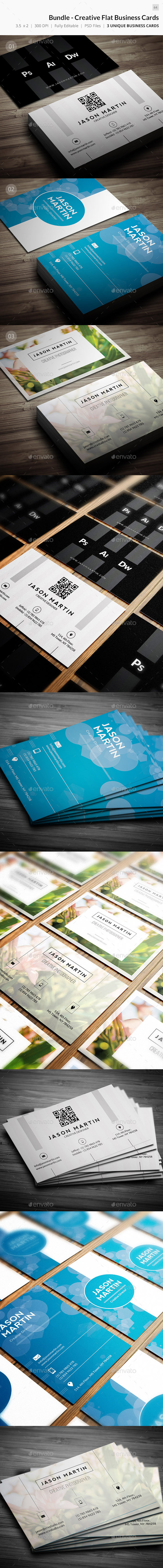 GraphicRiver Bundle Creative Flat Business cards 64 10053203 GraphicRiver Bundle Creative Flat Business cards 64 10053203