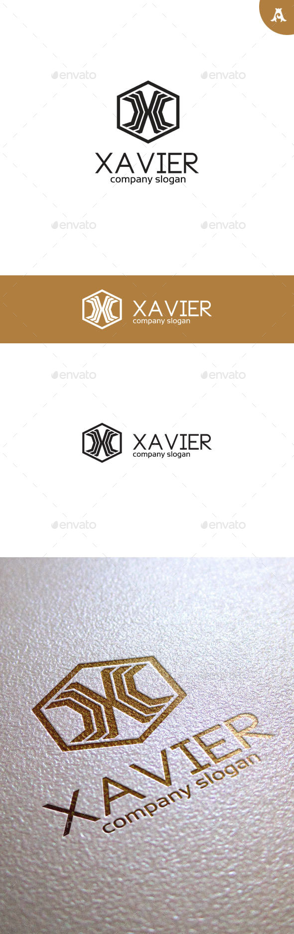 GraphicRiver Xavier Logo 10053242 GraphicRiver Xavier Logo 10053242