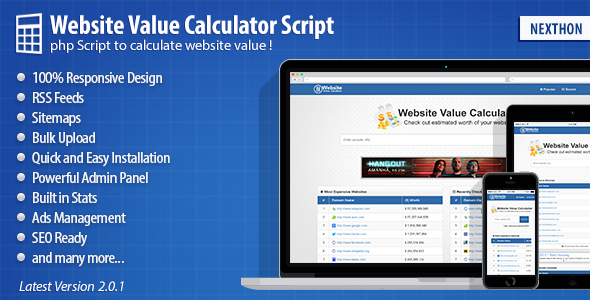 website value calculator 2.0 