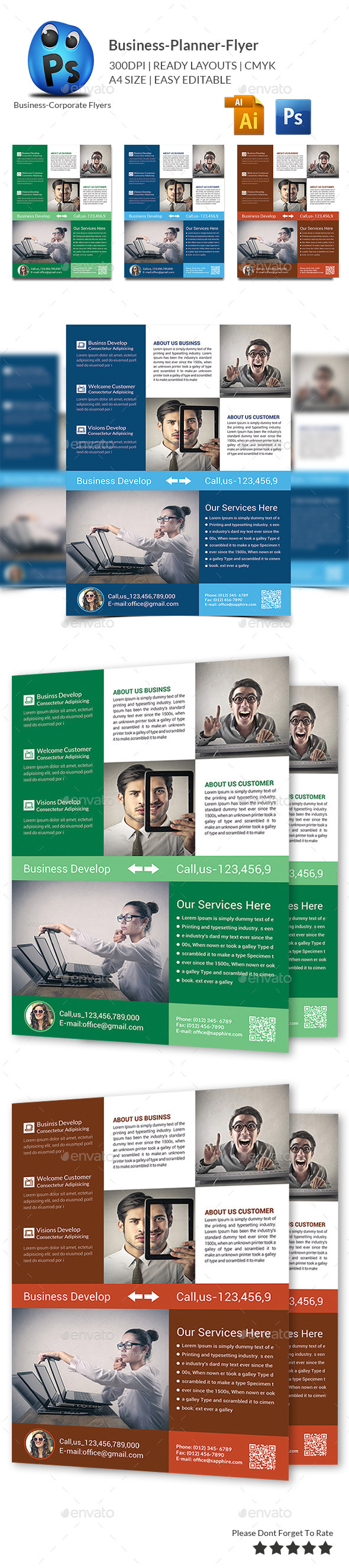 GraphicRiver Corporate Business Flyer Template 10054191 GraphicRiver Corporate Business Flyer Template 10054191