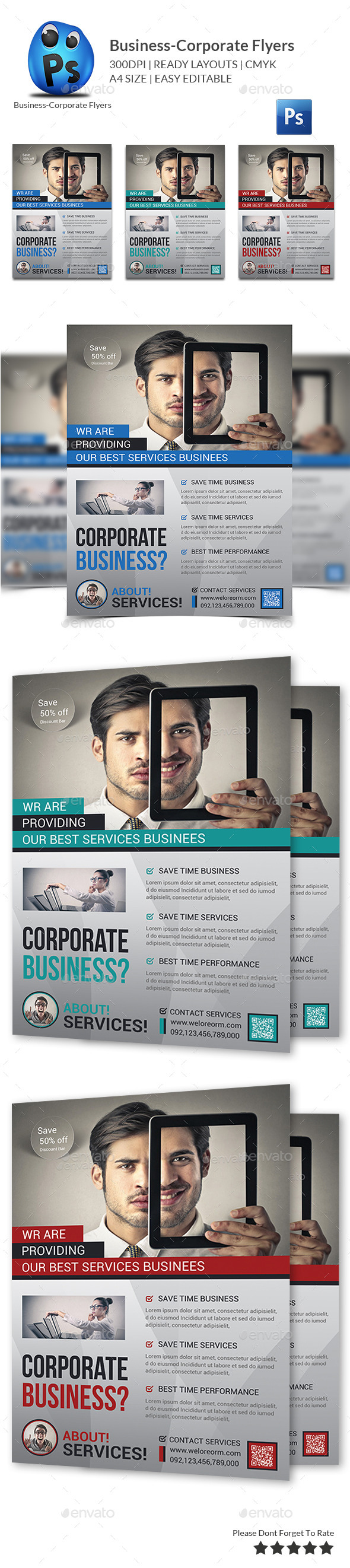GraphicRiver Corporate Business Flyer Template 9960887 GraphicRiver Corporate Business Flyer Template 9960887