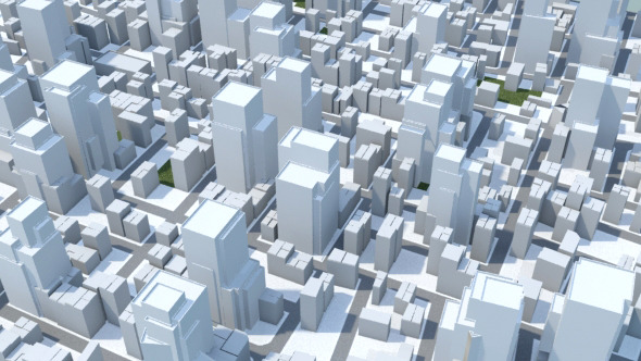 Low Poly City - 3DOcean Item for Sale
