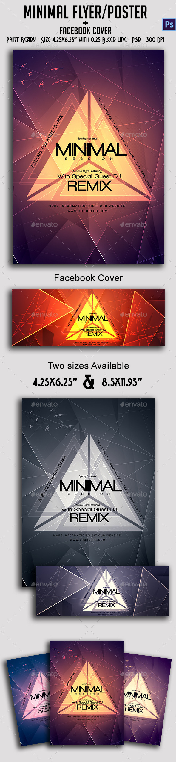 GraphicRiver Minimal Flyer Poster Facebook Cover 10055796 GraphicRiver Minimal Flyer Poster Facebook Cover 10055796