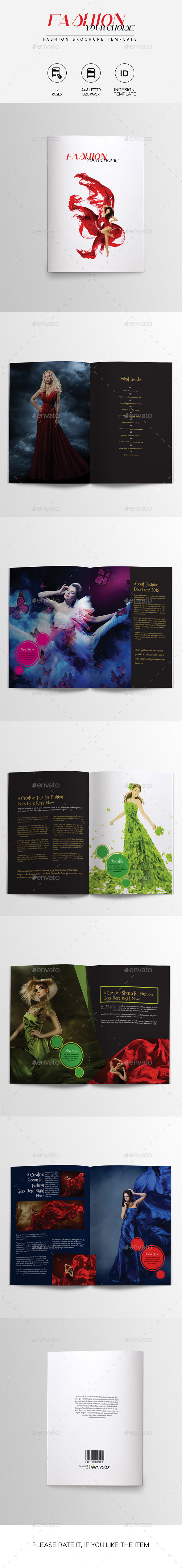 GraphicRiver Fashion Brochure Template 10056252 GraphicRiver Fashion Brochure Template 10056252