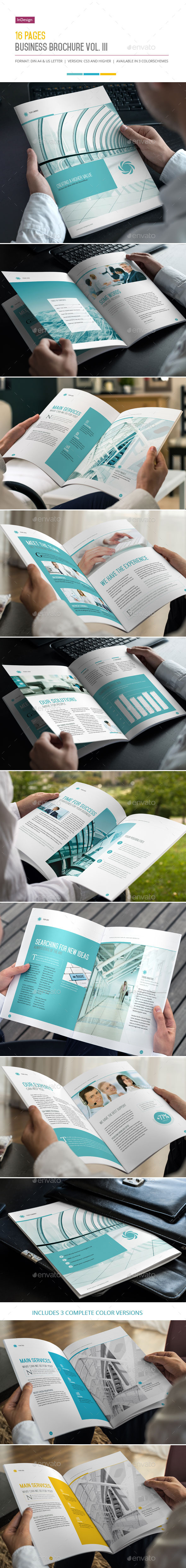 GraphicRiver 16 Pages Business Brochure Vol III 10057279 GraphicRiver 16 Pages Business Brochure Vol III 10057279