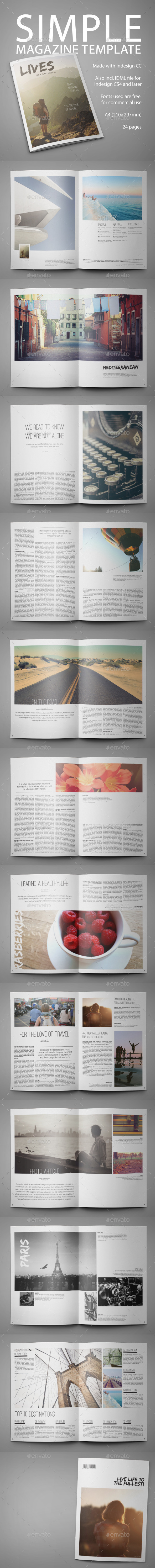 Simple Multipurpose Magazine Template (Magazines)