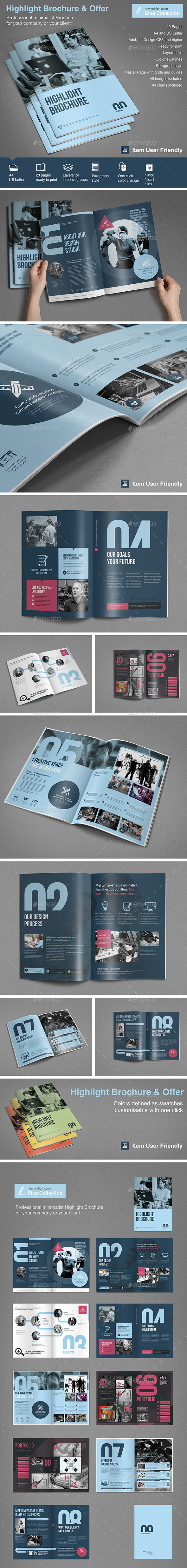 GraphicRiver Highlight Brochure & Offer 10058034 GraphicRiver Highlight Brochure & Offer 10058034
