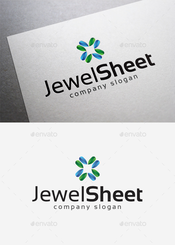 GraphicRiver Jewel Sheet Logo 10058051 GraphicRiver Jewel Sheet Logo 10058051