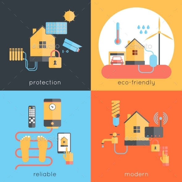 GraphicRiver Smart Home 10058143 GraphicRiver Smart Home 10058143