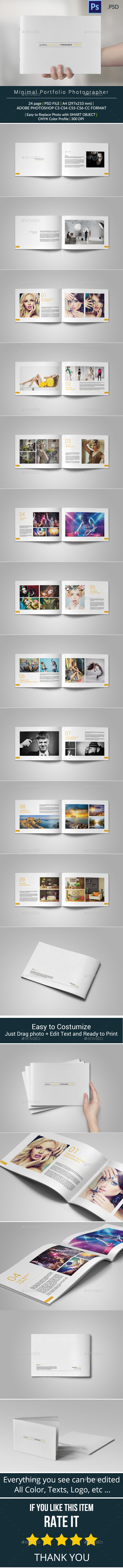 GraphicRiver Minimal Portfolio 10058402 GraphicRiver Minimal Portfolio 10058402