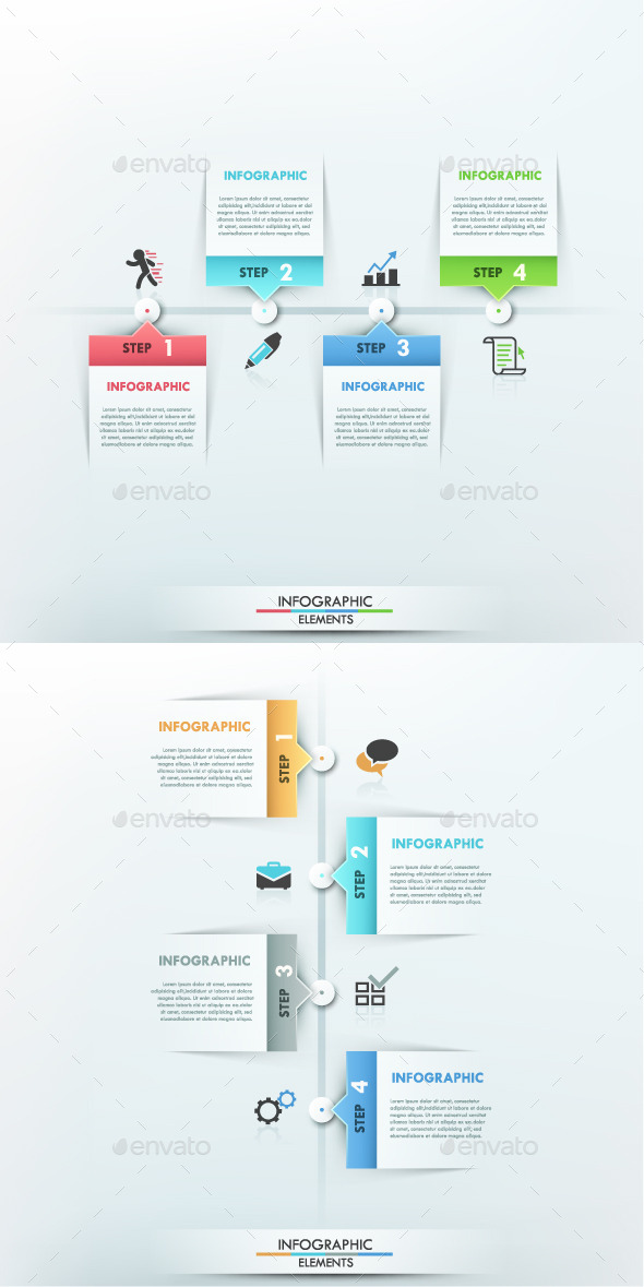 GraphicRiver Modern Infographic Paper Timeline 10059720 GraphicRiver Modern Infographic Paper Timeline 10059720