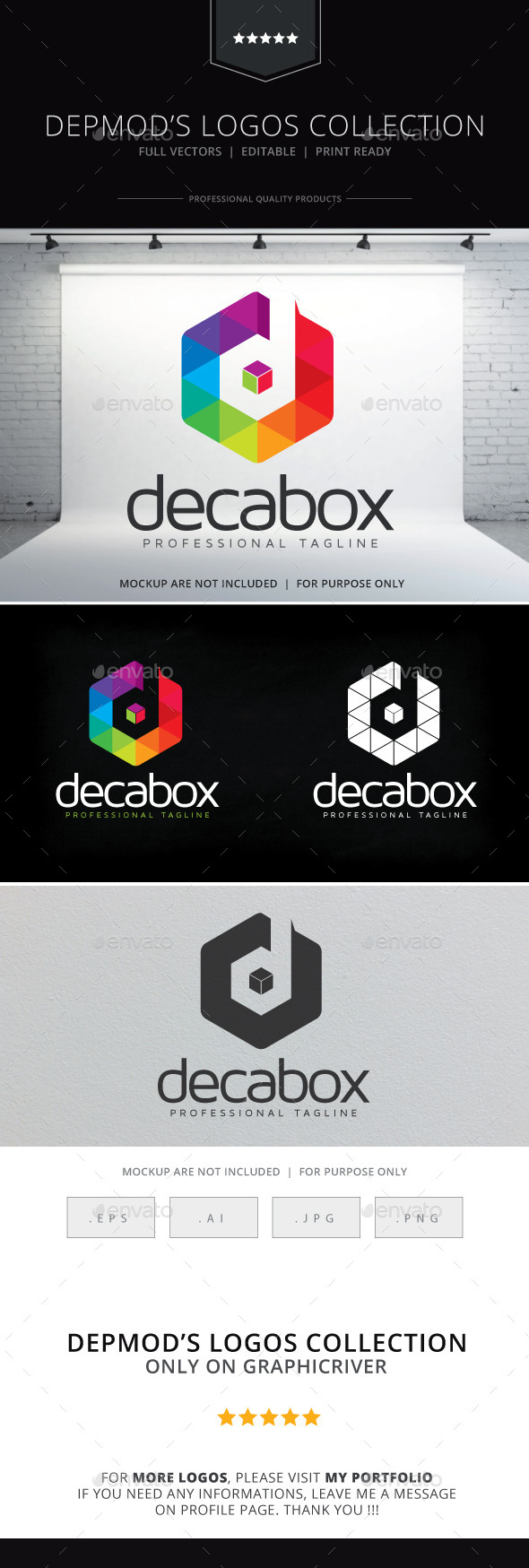 GraphicRiver Decabox Logo 10059838 GraphicRiver Decabox Logo 10059838