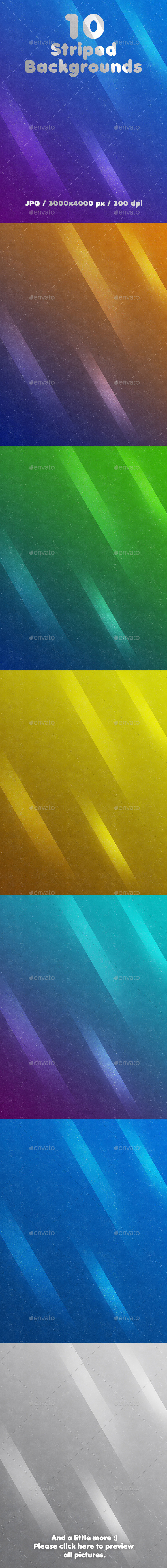 GraphicRiver 10 Striped Backgrounds 10060126 GraphicRiver 10 Striped Backgrounds 10060126