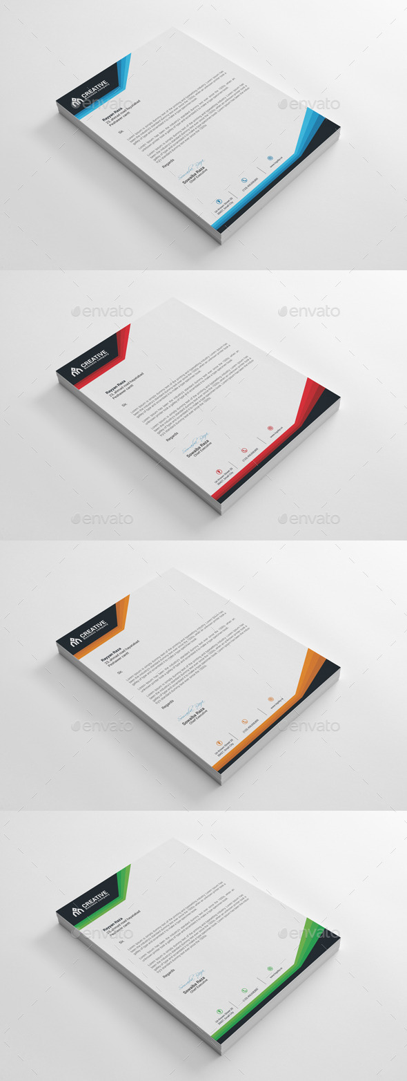 GraphicRiver Letterhead 10060229 GraphicRiver Letterhead 10060229