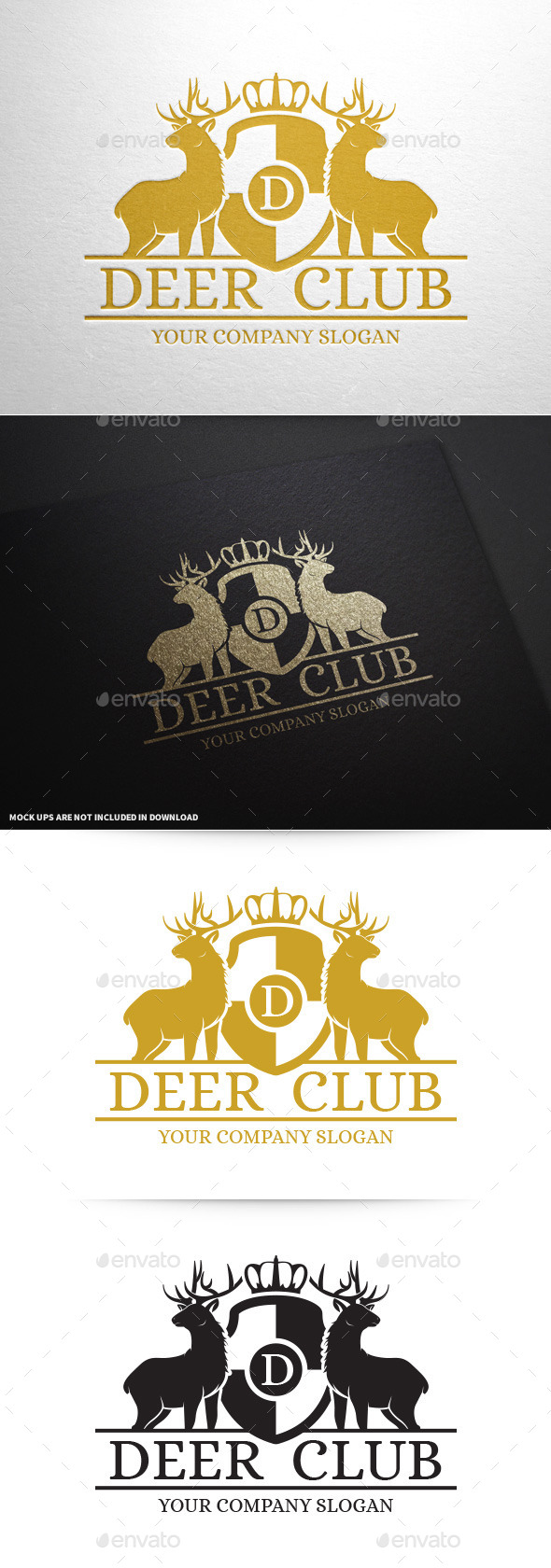 GraphicRiver Deer Club Logo Template 10060362 GraphicRiver Deer Club Logo Template 10060362