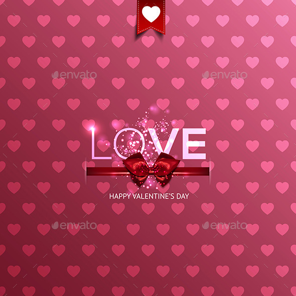 GraphicRiver Happy Valentine s Day Card 10060554 GraphicRiver Happy Valentine s Day Card 10060554