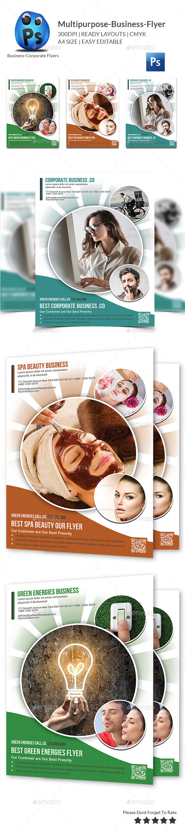 GraphicRiver Multipurpose Business Flyer Template 10063362 GraphicRiver Multipurpose Business Flyer Template 10063362