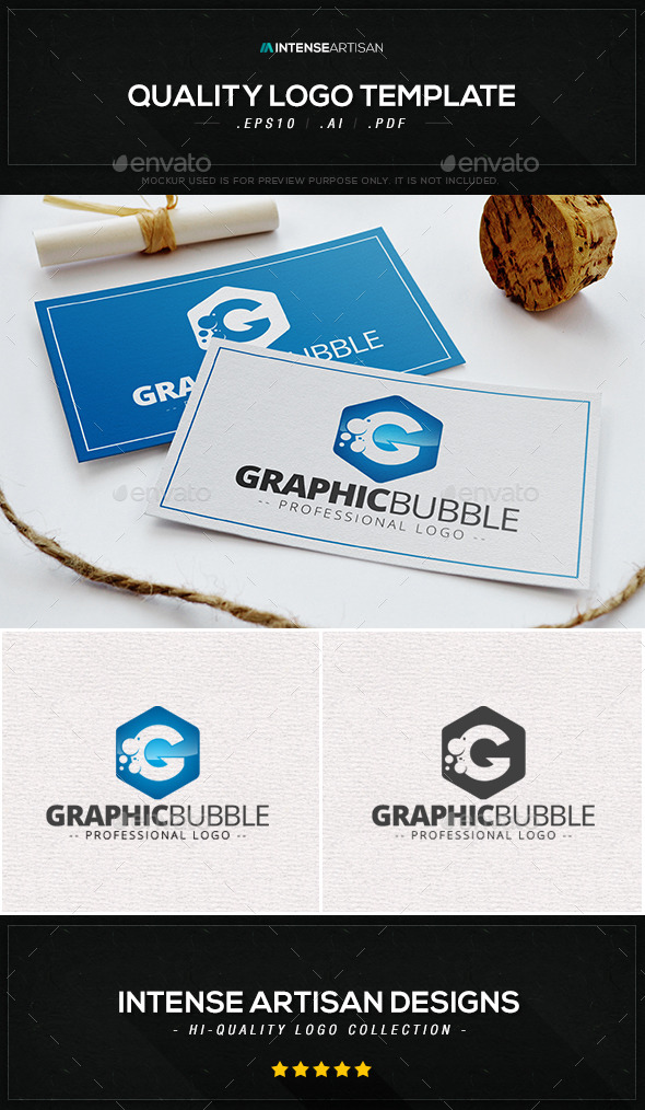 GraphicRiver Graphic Bubble Logo Template 10063386 GraphicRiver Graphic Bubble Logo Template 10063386